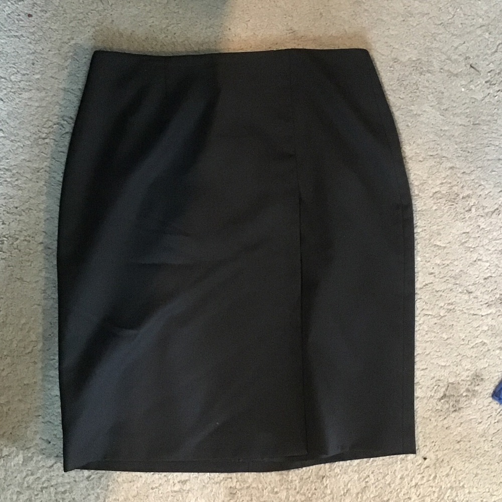 Brooks Brothers Classic Black Pencil Skirt